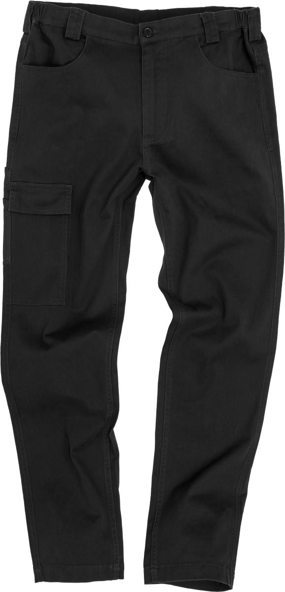 Levně Pracovní kalhoty Slim Chino - black