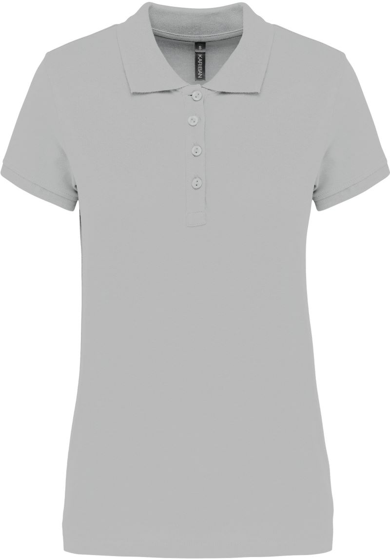 Levně Dámské piqué polo - snow grey