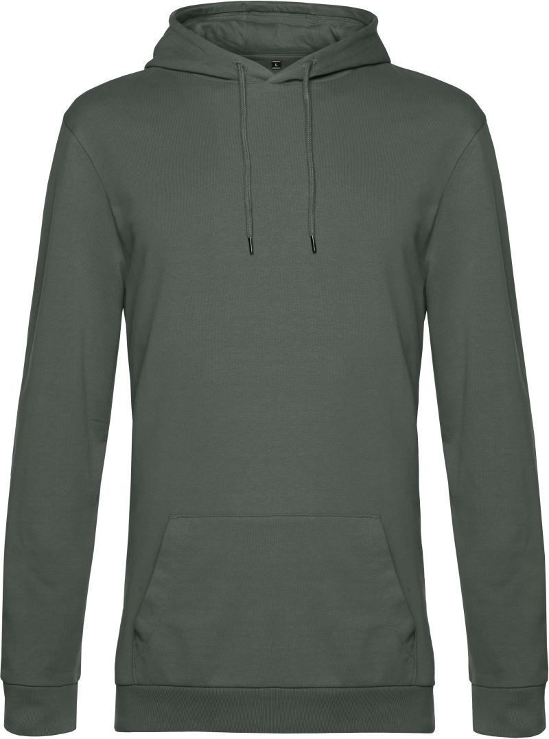 Levně Pánská mikina s kapucí - millennial khaki
