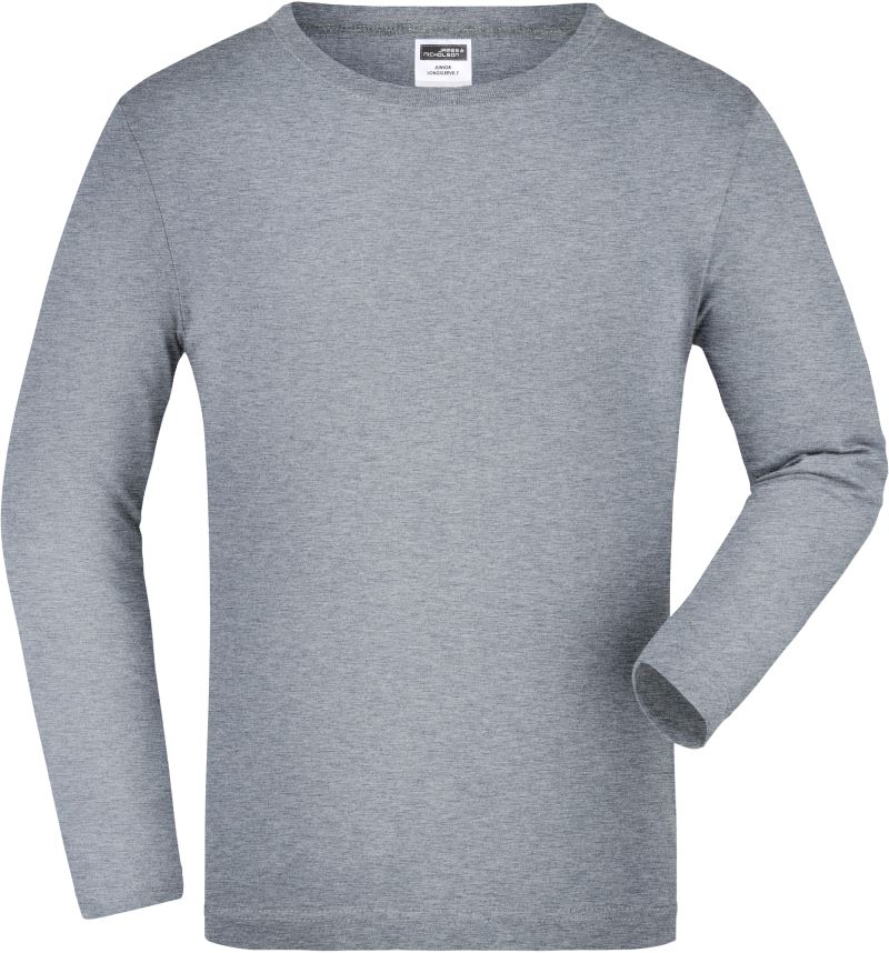 Levně Dětské tričko s dlouhým rukávem - grey heather