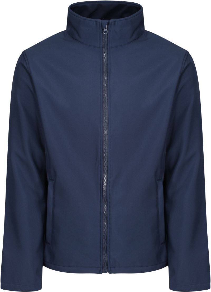 Levně Pánská 2-vrstvá softshellová bunda "Ablaze" - navy/navy