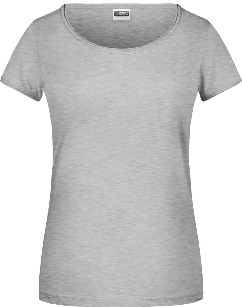 Dámské tričko z bio bavlny - grey heather