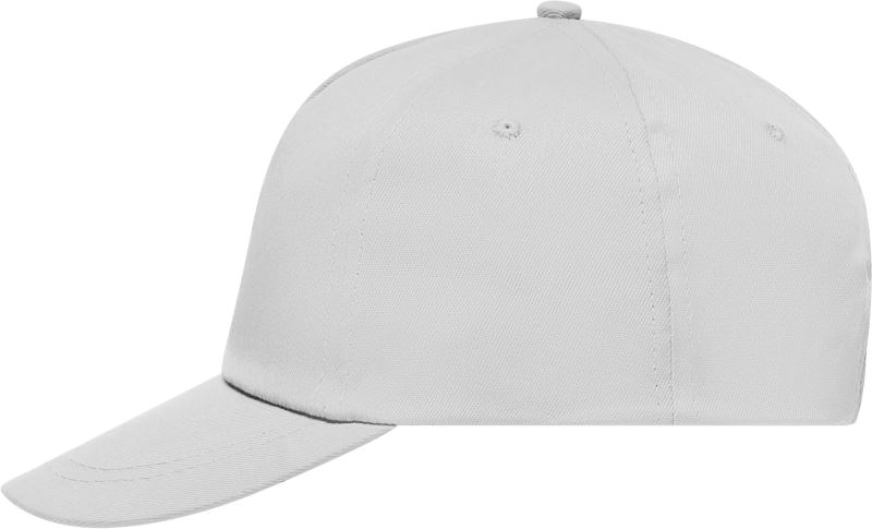 Levně 5 panelová promo kšiltovka vyztužená - light grey