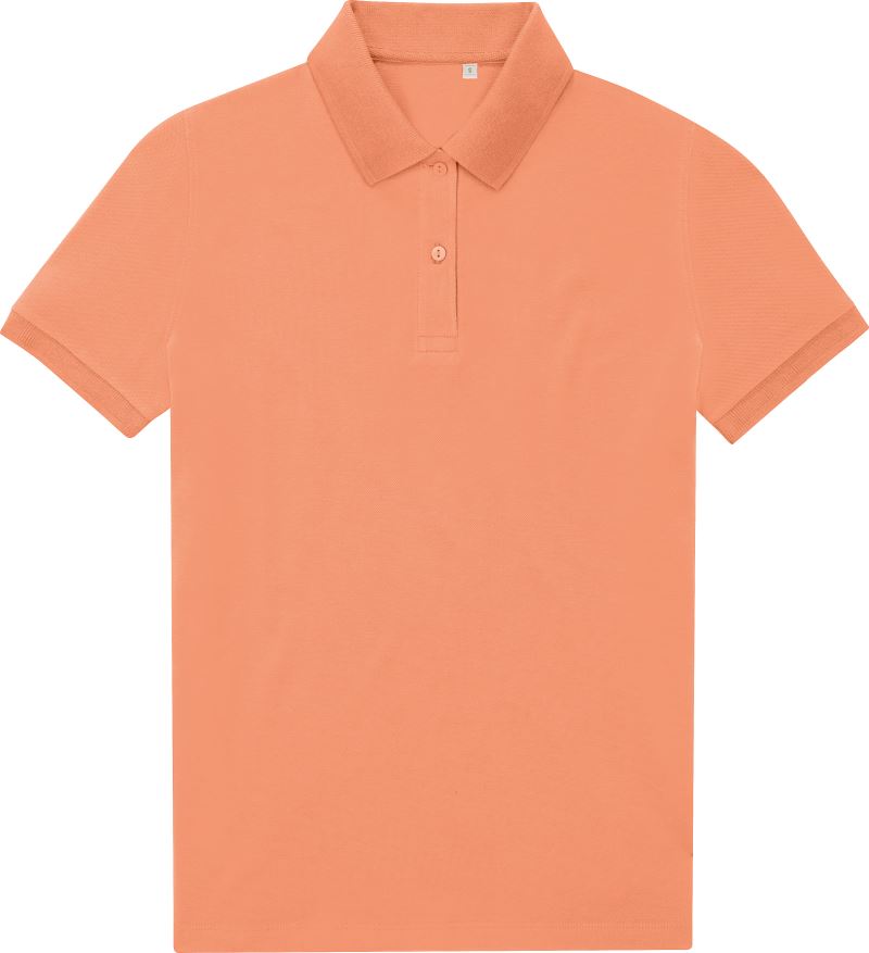 Levně Dámské piqué polo - melon orange