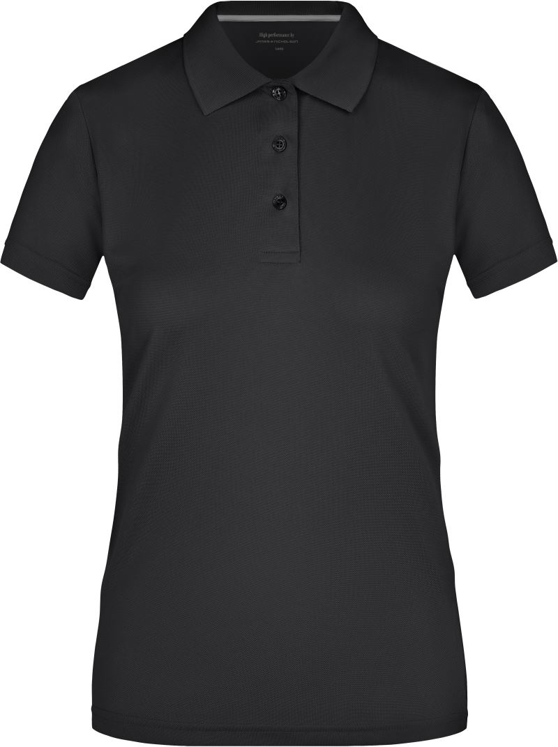 Levně Dámské polo High Performance - black