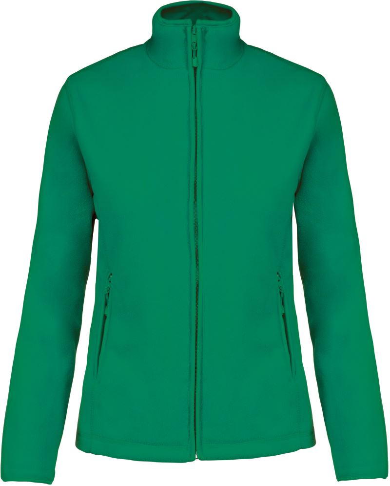 Levně Dámská mikrofleecová bunda "Maureen" - kelly green