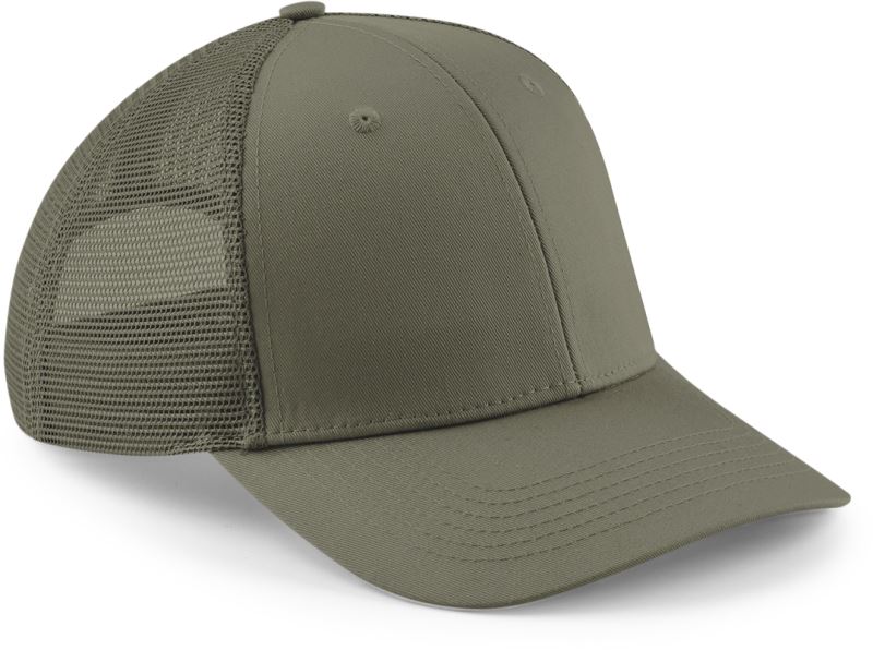Levně 6 panelová kšiltovka "Urbanwear Trucker" - olive green