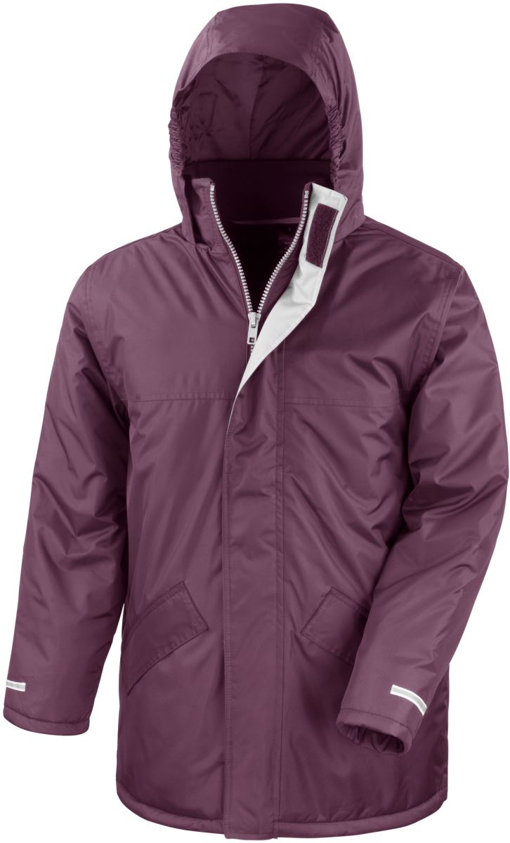 Levně Zimní parka - burgundy