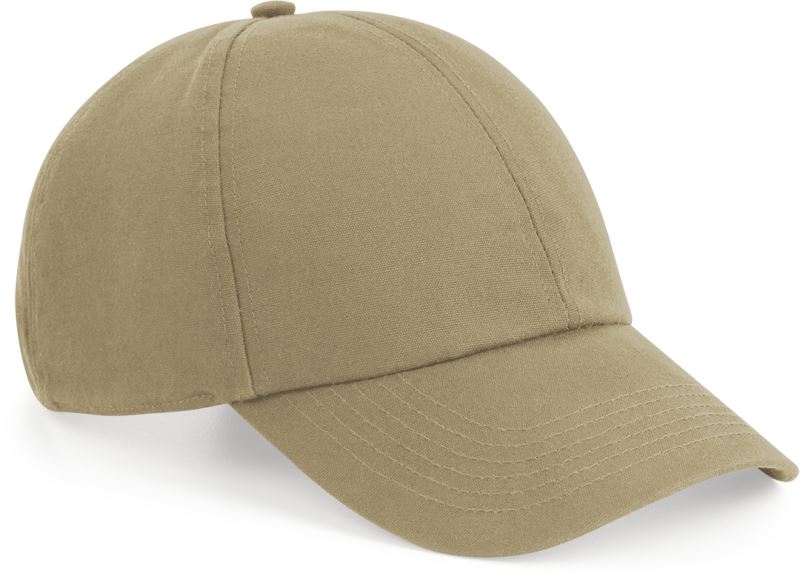 Levně 6 panelová kšiltovka z bio bavlny - desert sand