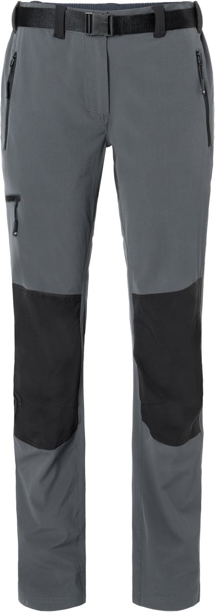 Levně Dámské trekingové kalhoty - carbon/black