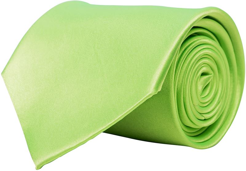 Levně Klasická kravata - lime green