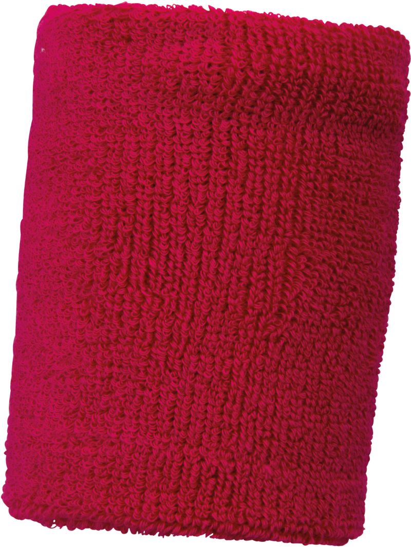 Froté potítko na ruku extra široké - fuchsia