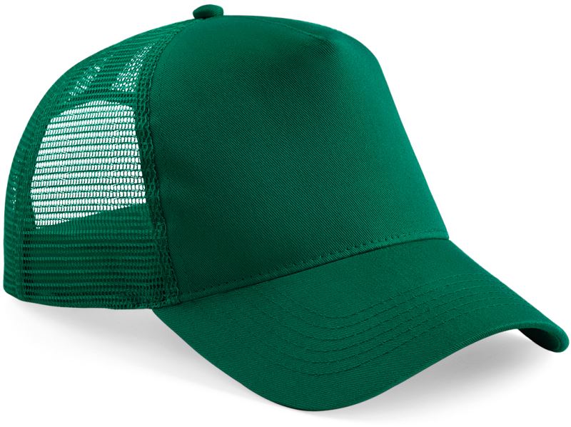 Levně 5 panelová Trucker kšiltovka - bottle green/bottle green