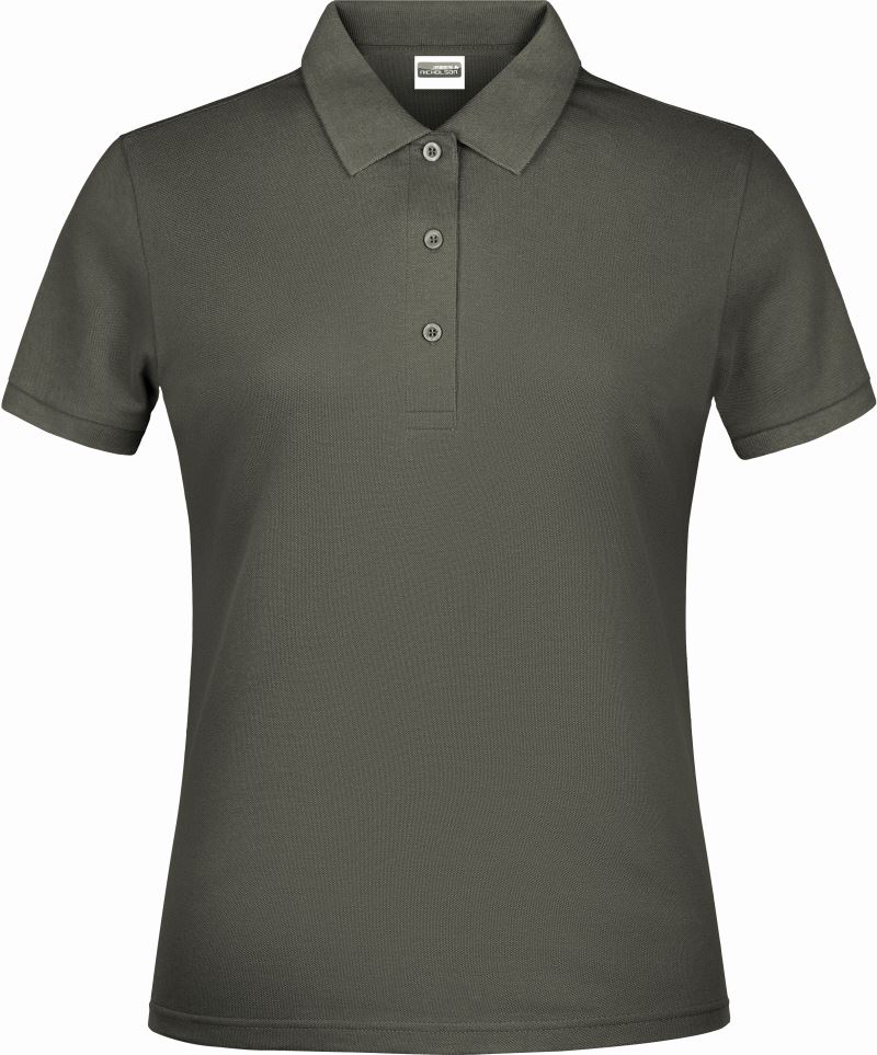 Dámské piqué polo - dark grey