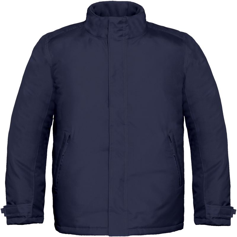 Levně Pánská zimní parka - navy