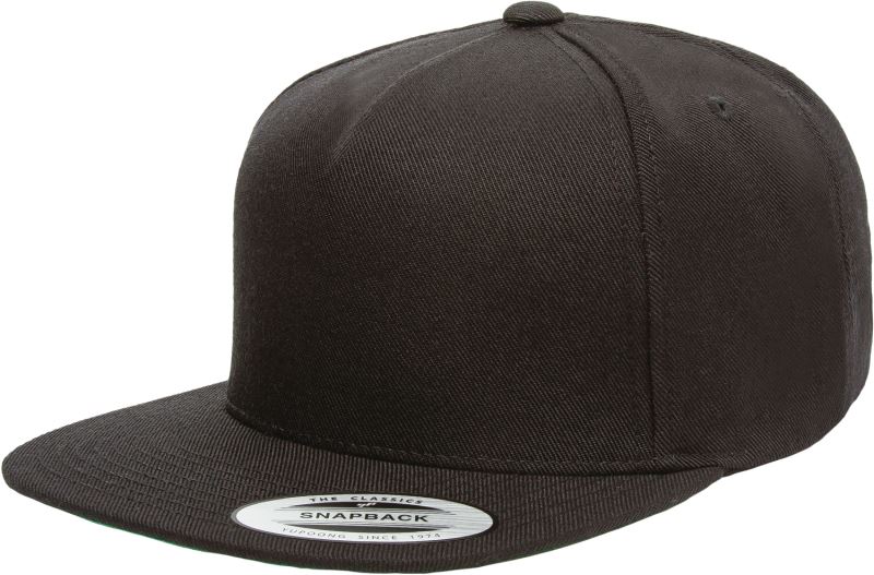 Levně 5 panelová Snapback kšiltovka "Premium" - black
