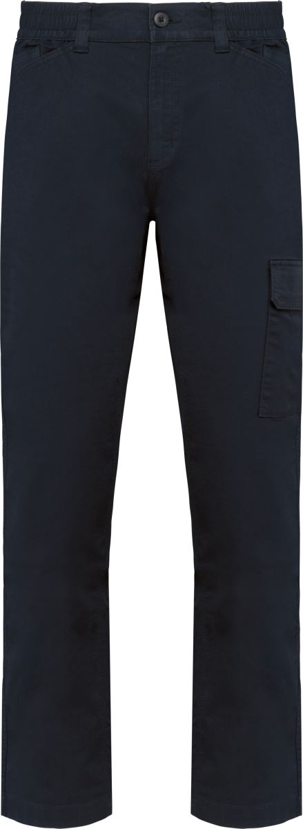 Unisex strečové pracovní kalhoty - navy