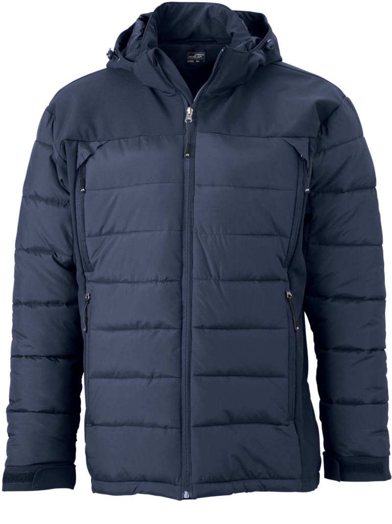 Levně Pánská outdoorová hybridní bunda - navy