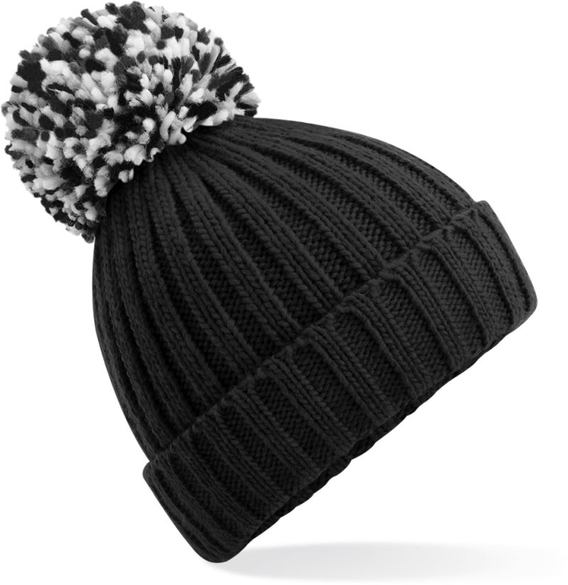 Levně Pletená čepice "Hygge" - black