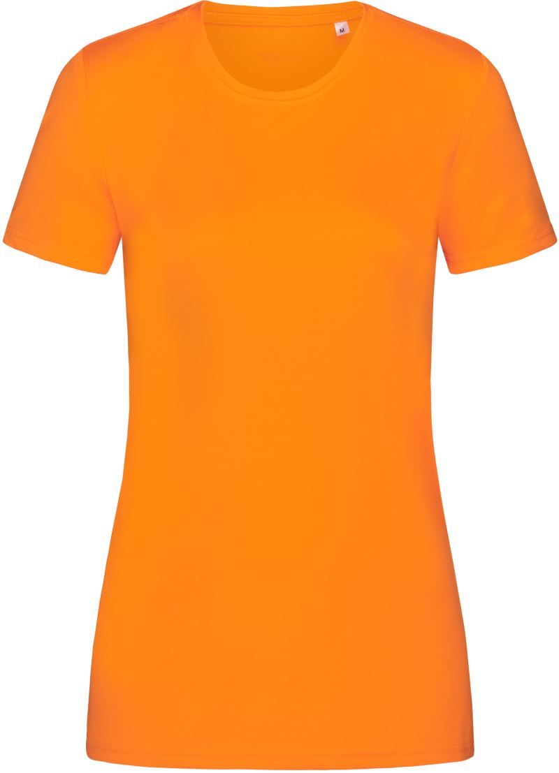Levně Dámské sportovní tričko Interlock - cyber orange