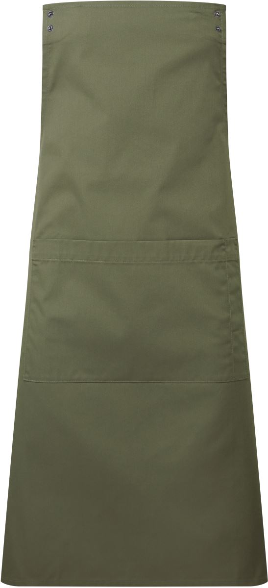 Levně Zástěra s laclem "Swap and Pop" - olive