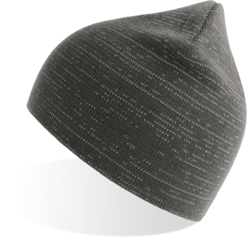 Levně Pletená čepice "Shine" - dark grey