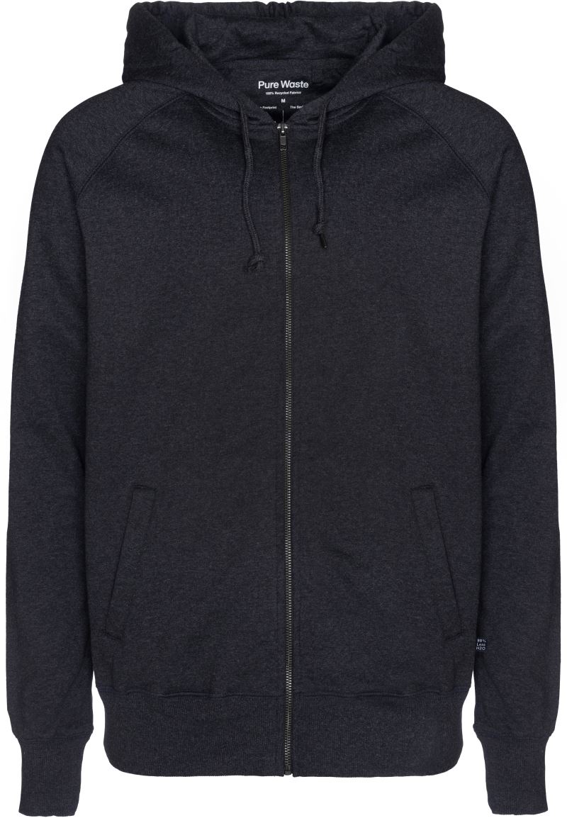 Levně Unisex mikina s kapucí - anthracite