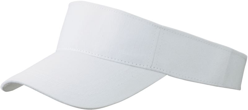 Levně Módní sluneční kšilt - white