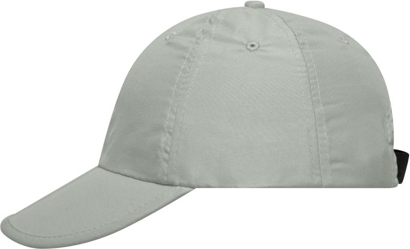 Levně 6 panelová skládací kšiltovka - light grey