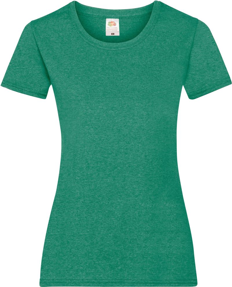 Levně Dámské tričko - retro heather green