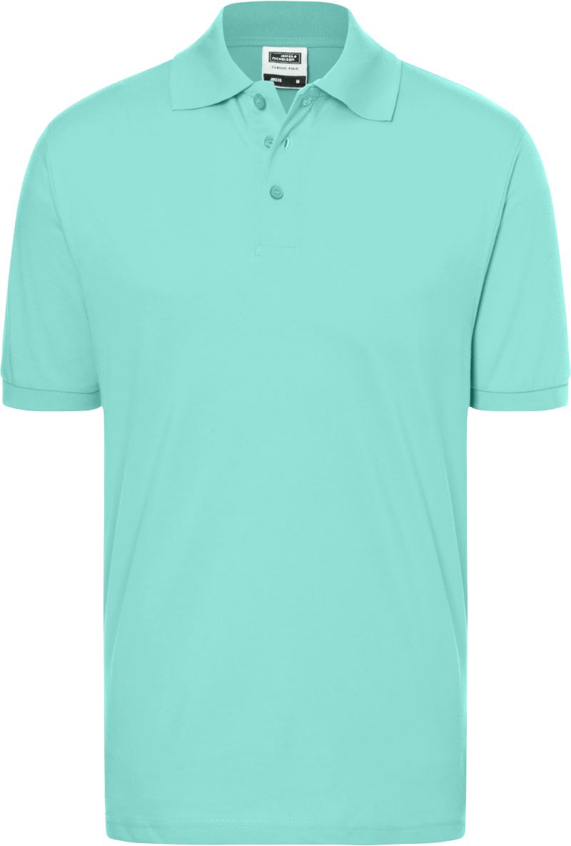 Levně Piqué polo - mint