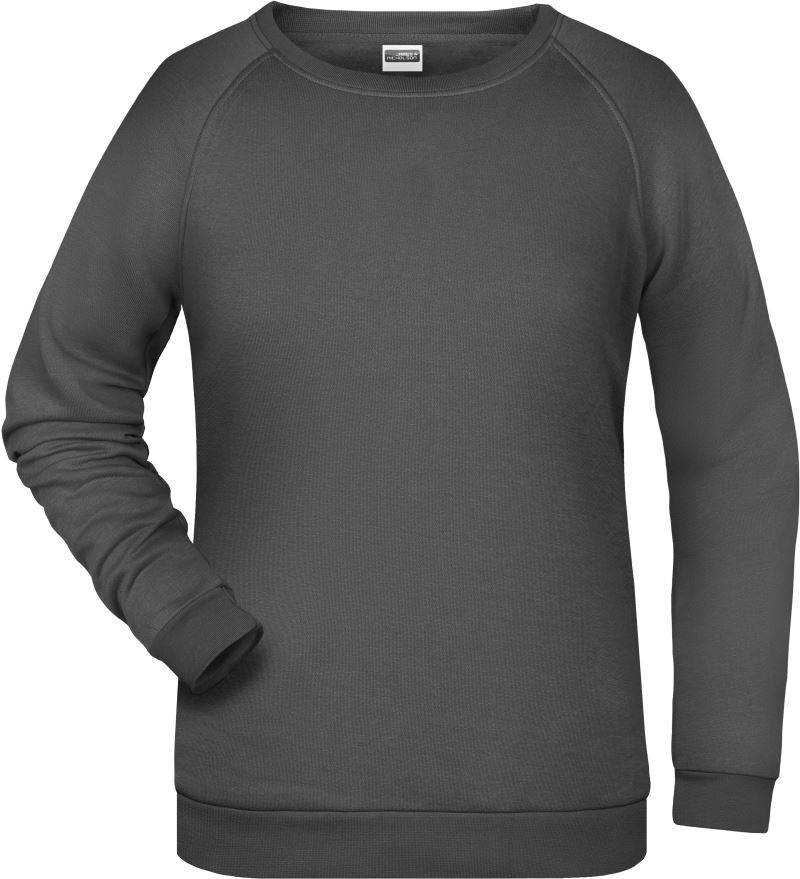 Levně Dámská raglánová mikina - graphite
