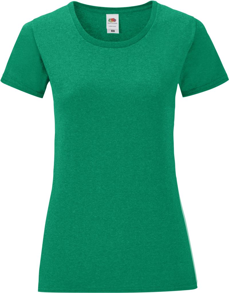 Levně Dámské tričko - heather green