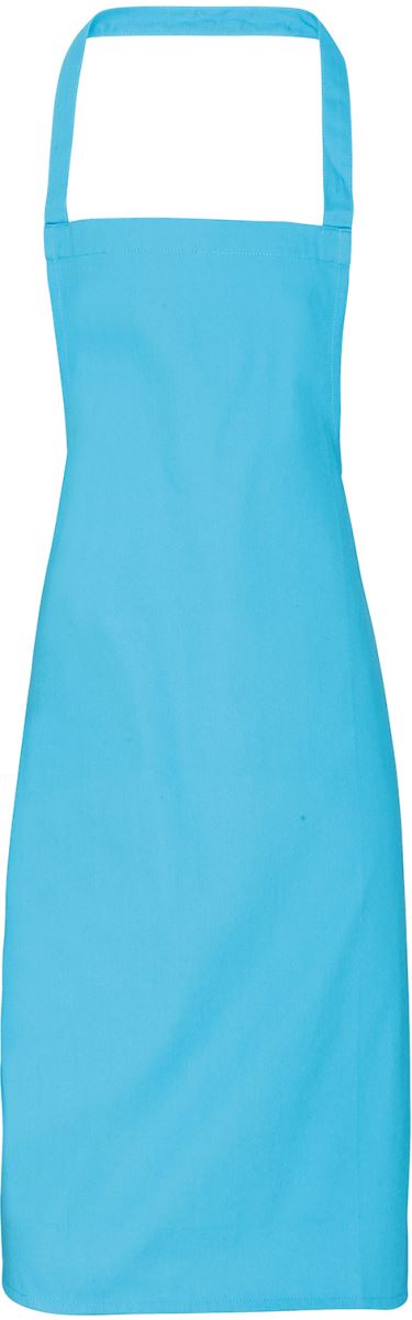 Levně Zástěra z bio bavlny - turquoise