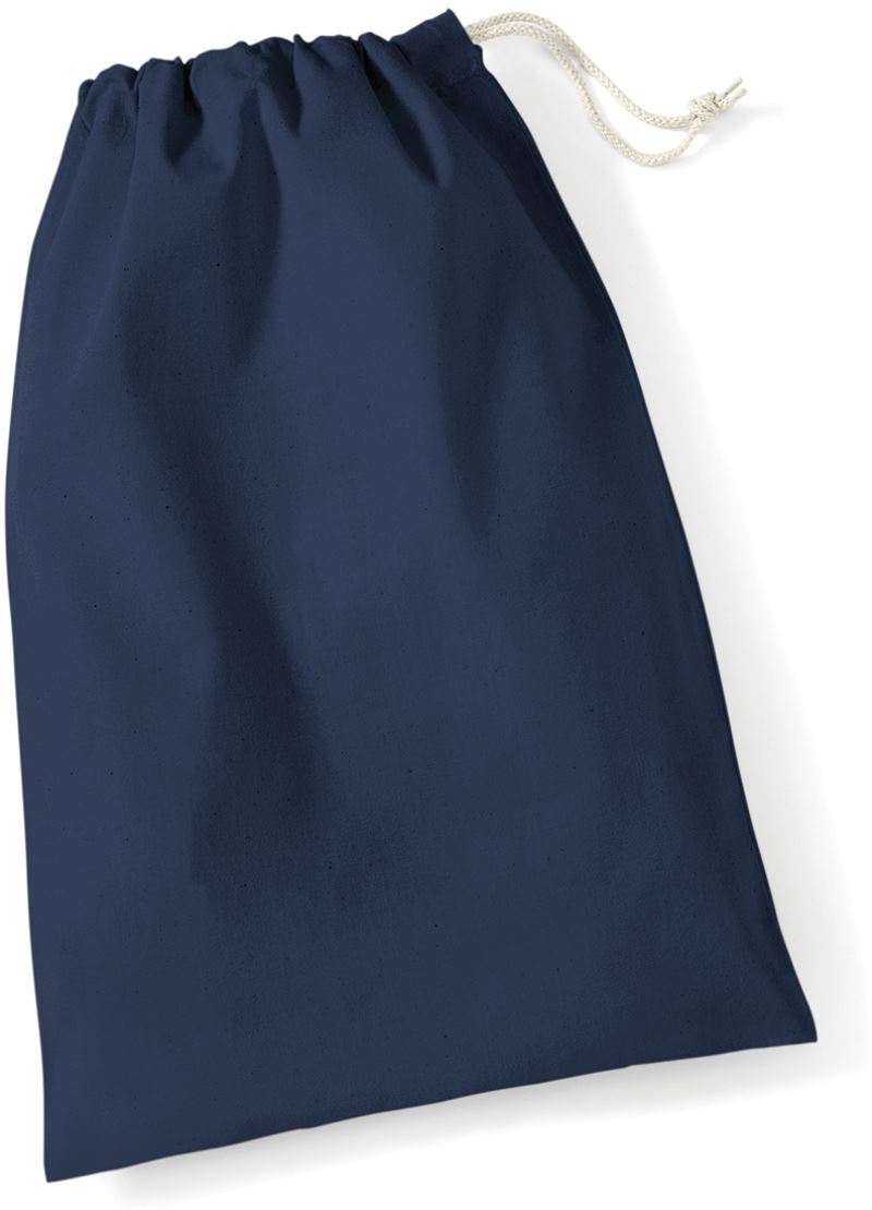 Levně Bavlněný pytel na věci - navy