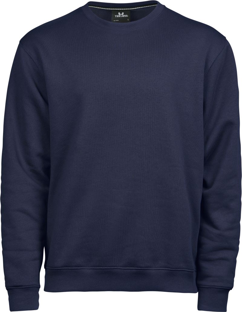 Levně Mikina z těžké bavlny - navy
