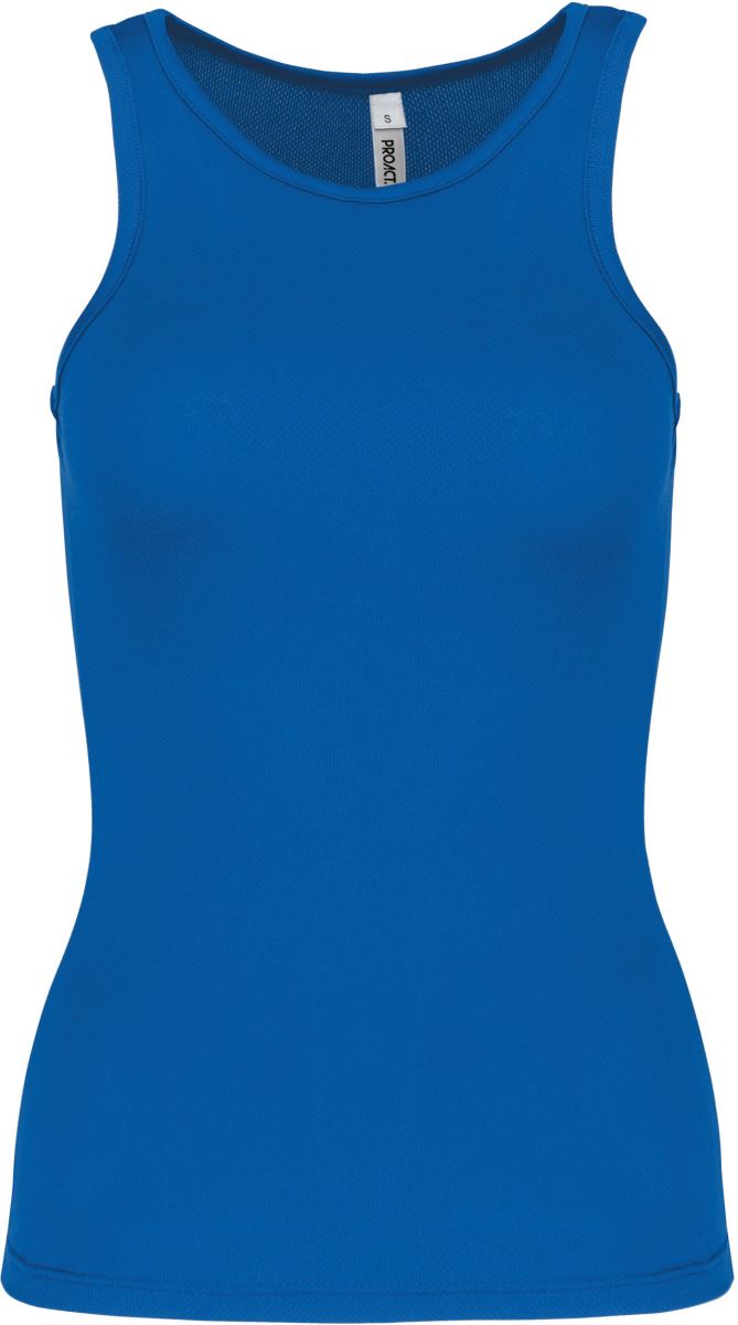 Levně Dámské sportovní tílko - aqua blue