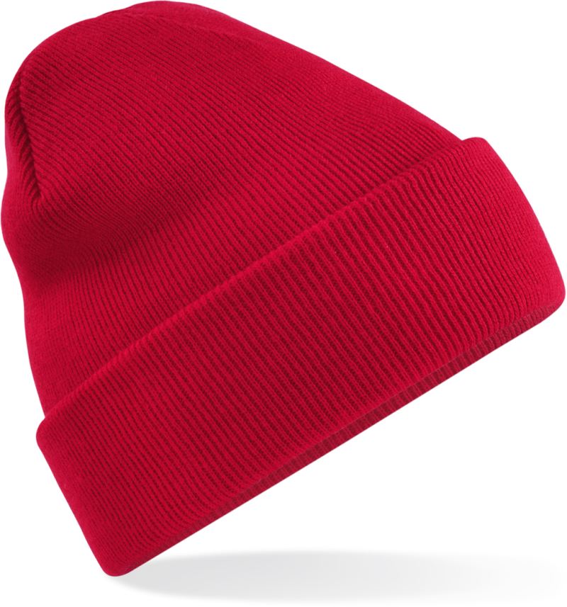 Levně Pletená čepice "Recycled Original" - classic red