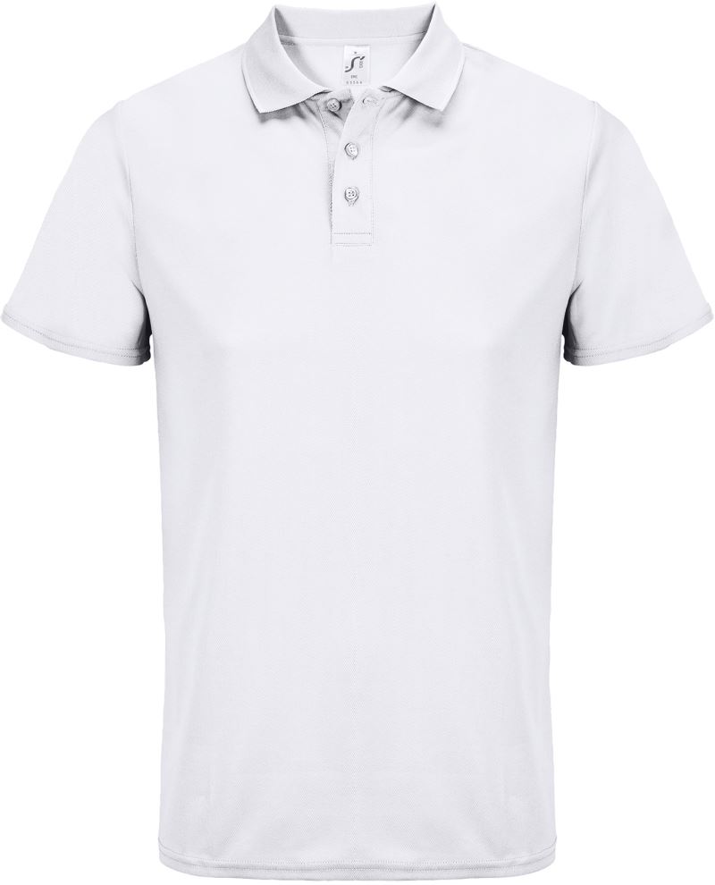 Levně Sportovní polo - white