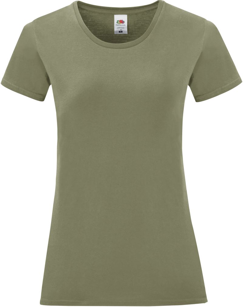 Levně Dámské tričko - classic olive