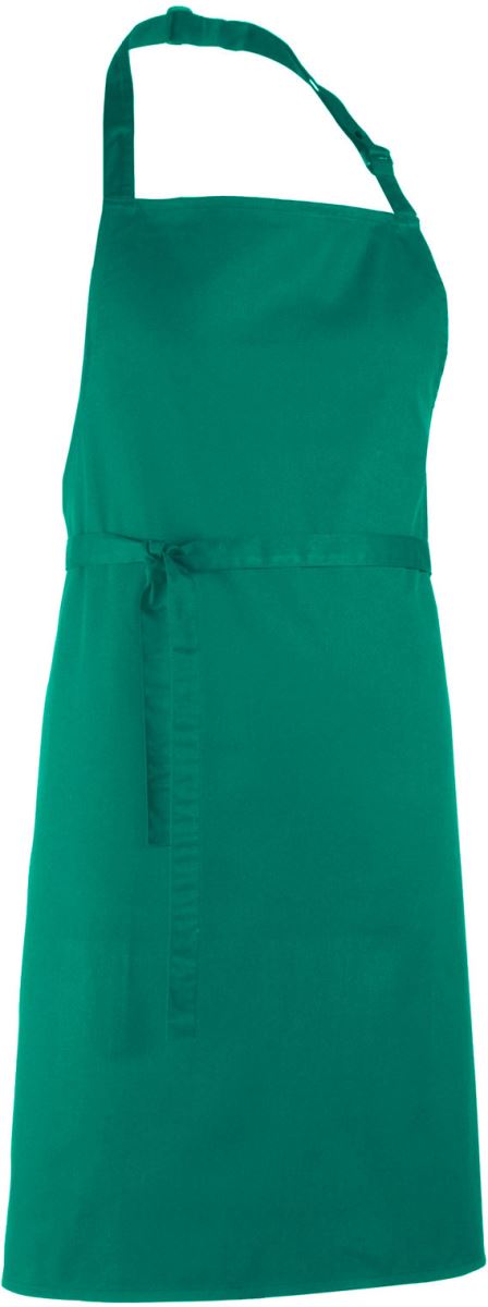Levně Zástěra s laclem "Colours" - emerald