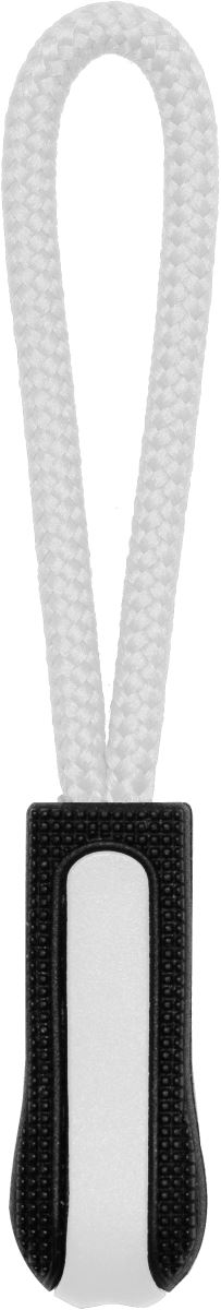 Levně 4 Ks přívěšek na zip - black/white