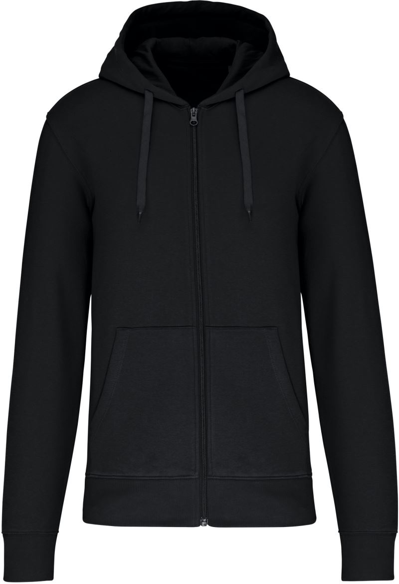 Levně Eco-friendly mikina s kapucí - black