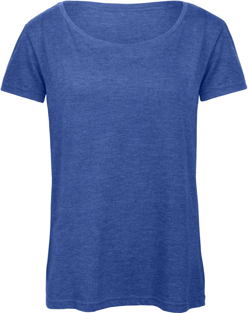 Levně Dámské tričko - heather royal blue