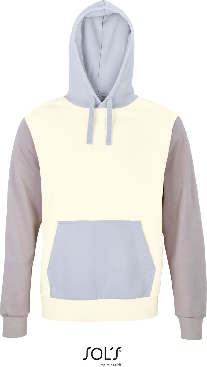 Levně Unisex mikina s kapucí z bio bavlny - natural