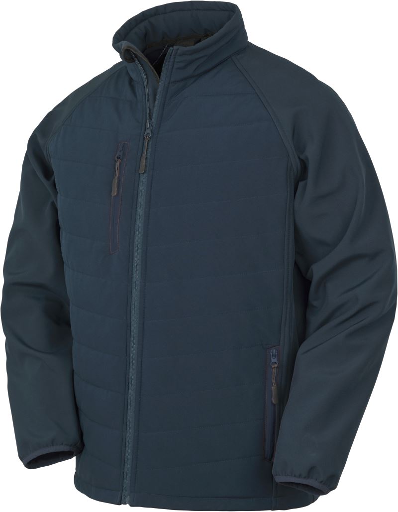 Levně Hybridní bunda "Compass" - navy/navy