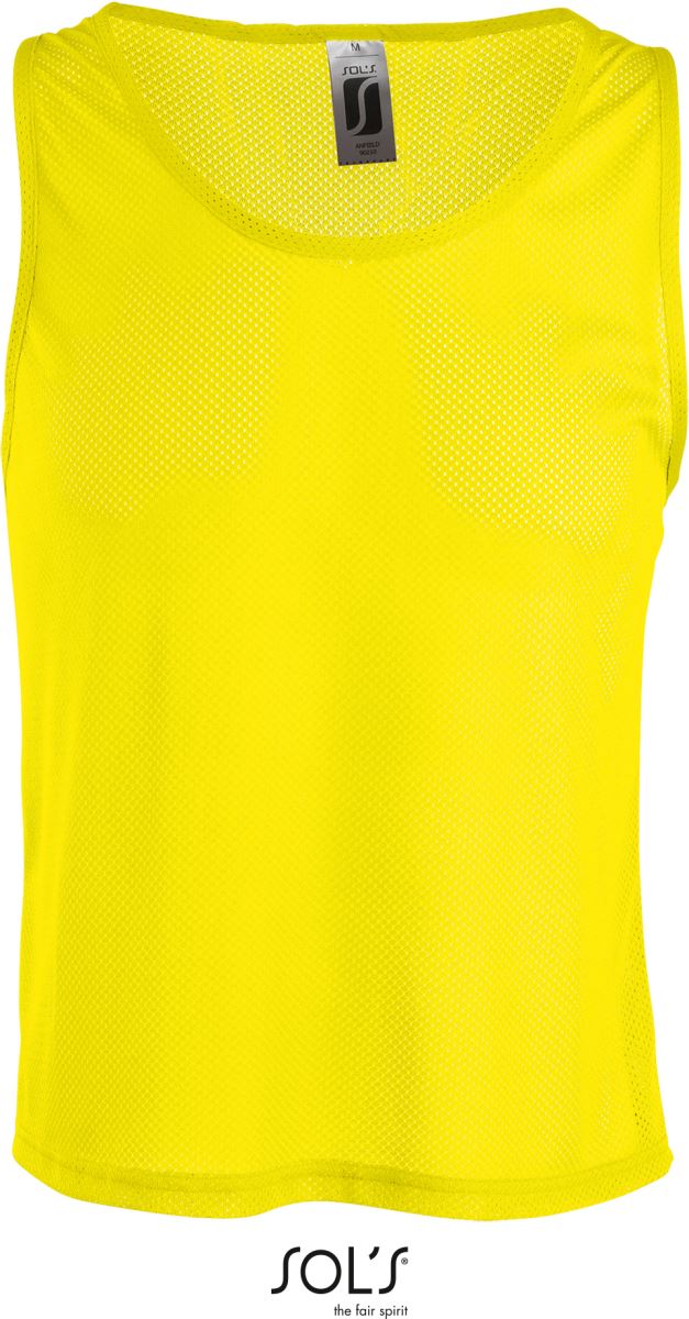 Levně Tréninkový rozlišovací dres - lemon