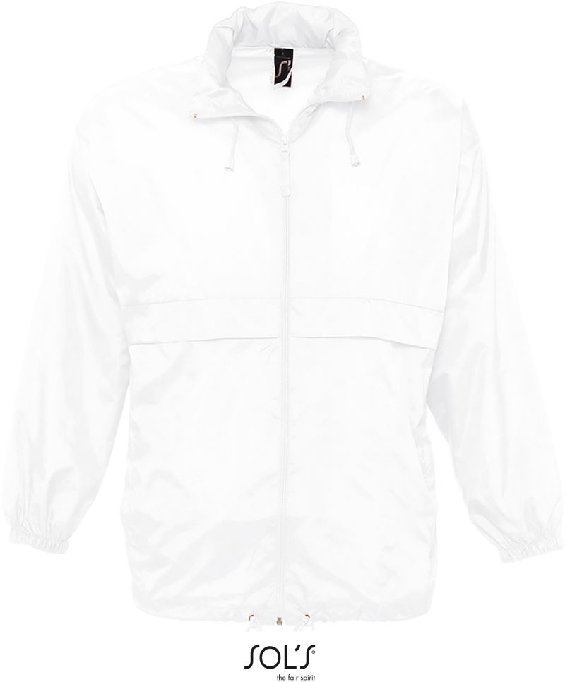 Levně Unisex větrovka - white