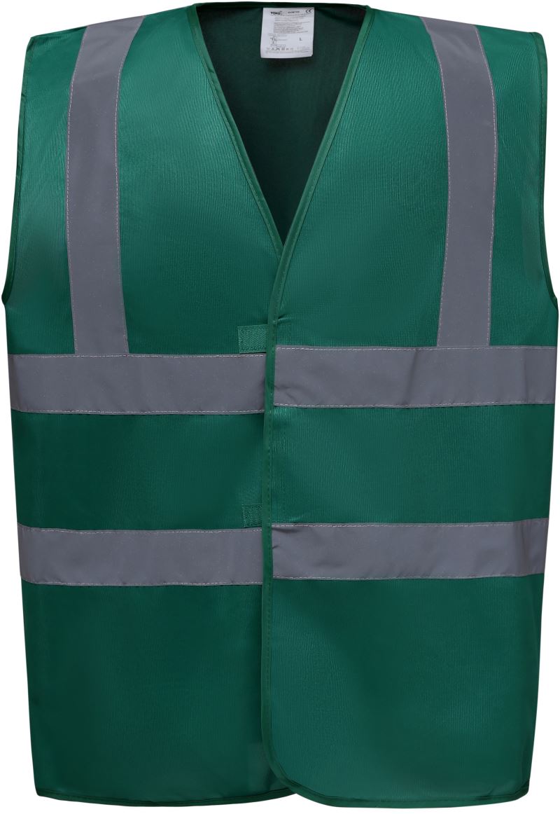 Levně Hi-Vis bezpečnostní vesta - paramedic green