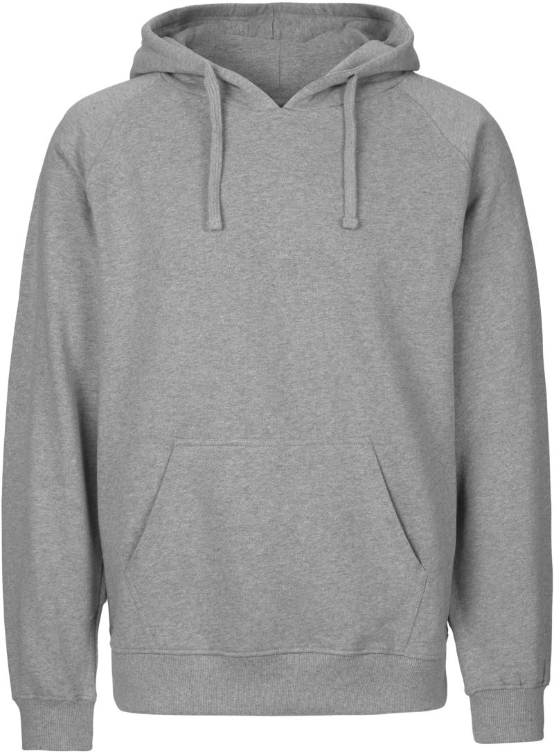 Levně Mikina s kapucí z těžké bio IC bavlny "Tiger" - sport grey